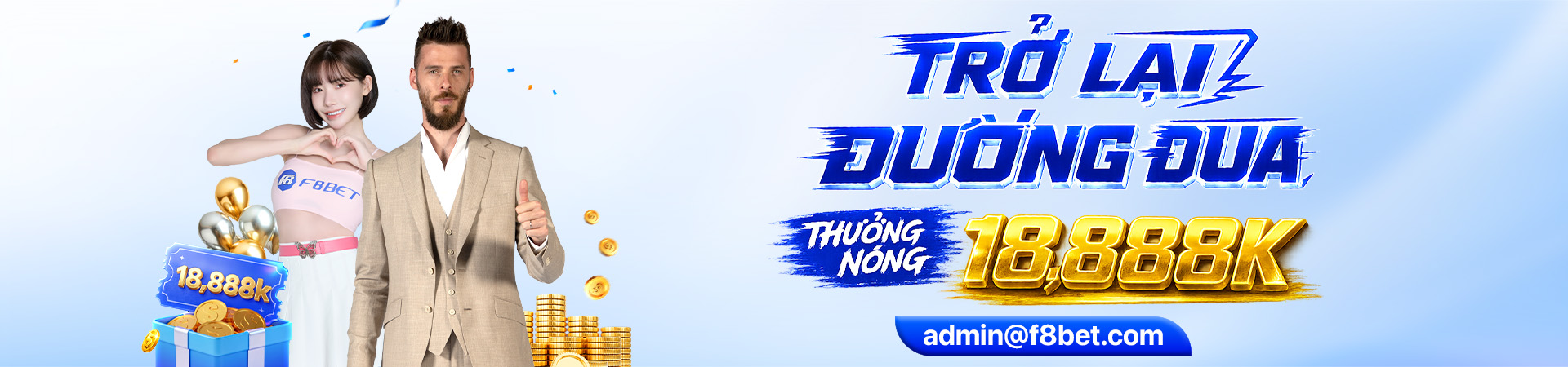 thưởng nóng thành viên trở lại 18888k tại f8bet